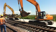 Image of some of Snelten, Inc.'s roadway maintenance equipment